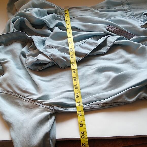 Silence + noise lightweight blue jacket. Size M - Picture 7 of 8